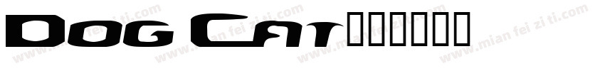 Dog Cat字体转换